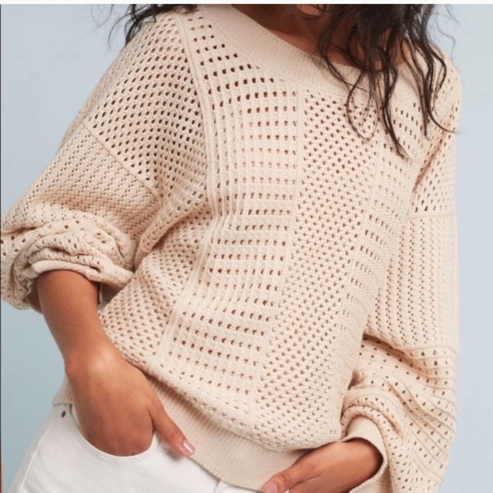 Anthropologie Moth Reese kimono sleeve sweater